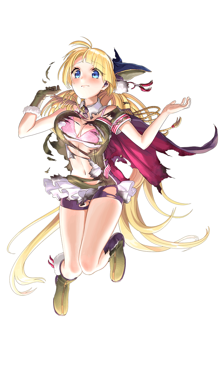 1girl, alberta_wedemeyer, alternate_costume, bike_shorts, blonde_hair, blue_eyes, blush, bra