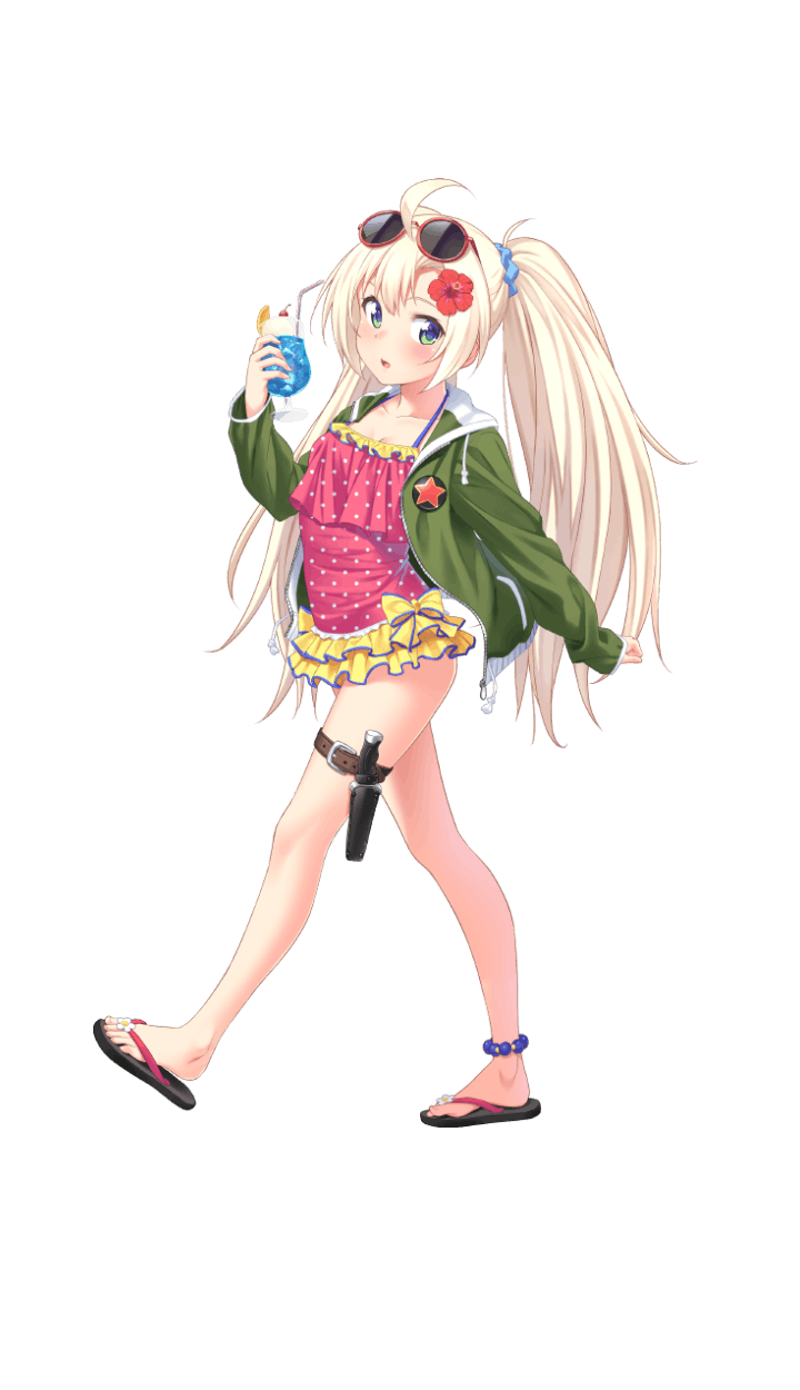 1girl, ahoge, alternate_costume, alternate_hairstyle, blonde_hair, blue_eyes, cup, drinking_glass