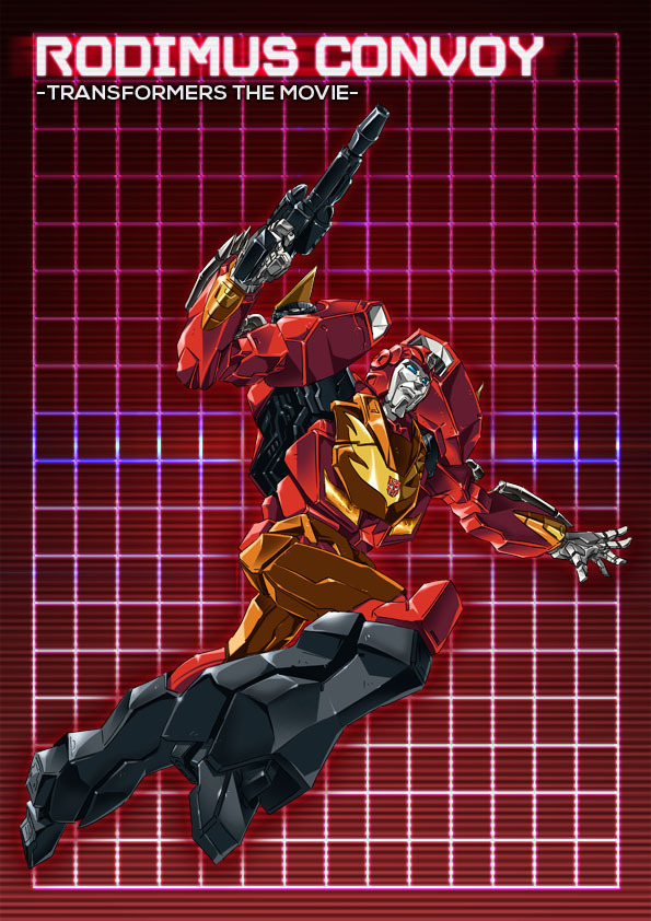 1boy, 80s, autobot, blue_eyes, full_body, glowing, grid, grid_background