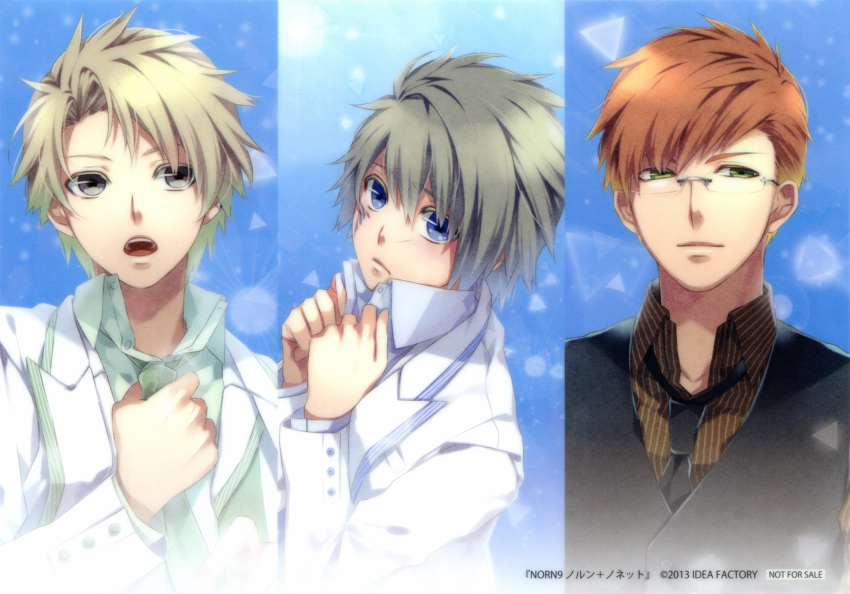 blue_eyes, grey_hair, kakeru_yuiga, masamune_tooya, norn9, senri_ichinose, teita