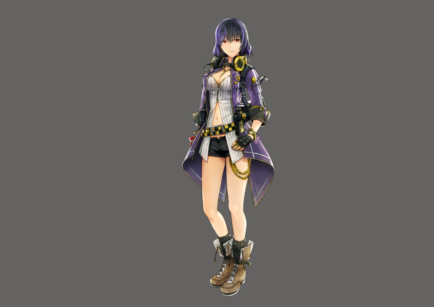 1girl, absurdres, full_body, god_eater, god_eater_resonant_ops, highres, official_art, simple_background