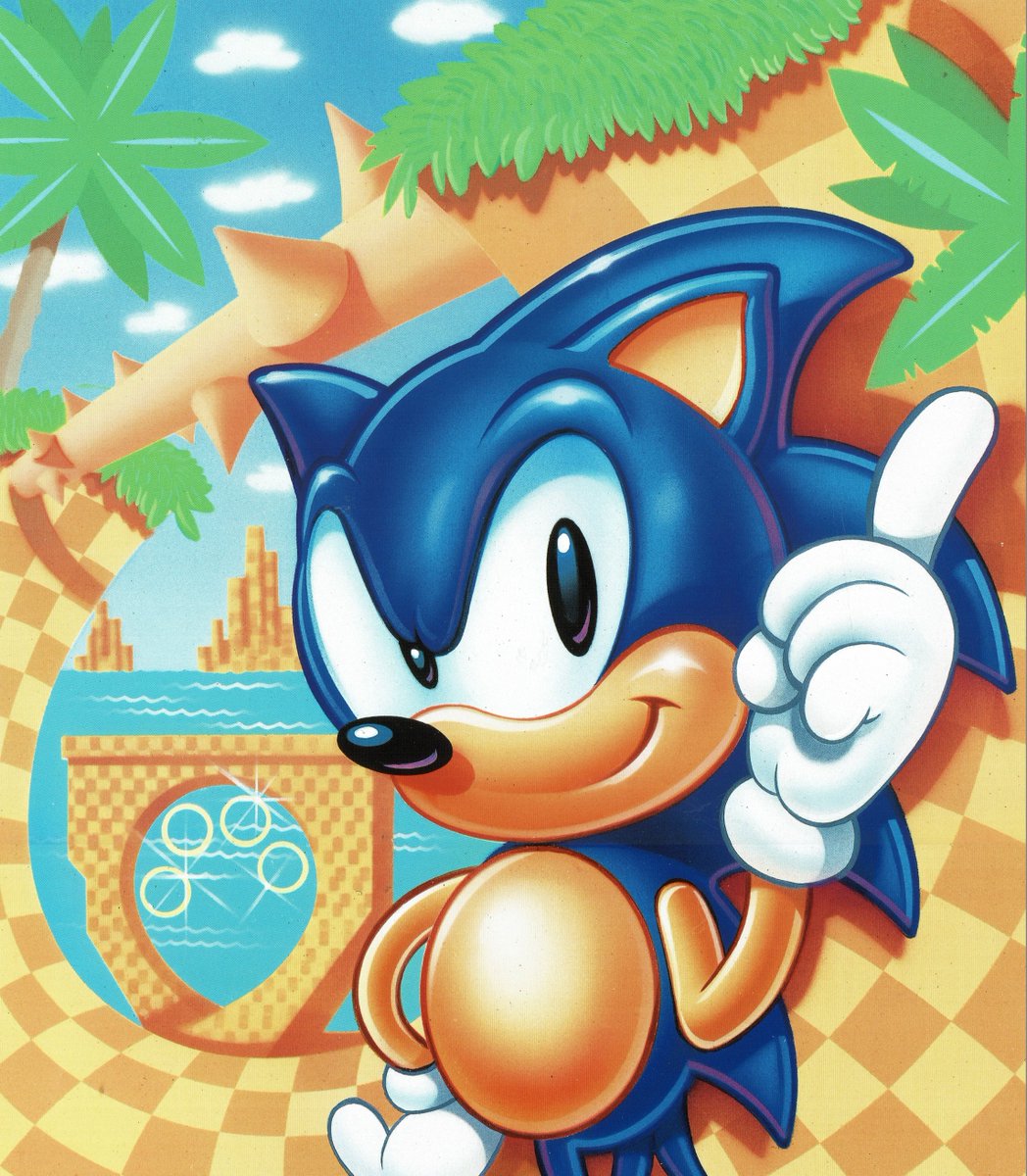 1991, 1boy, 90s, animal, anthro, furry, green_hill_zone, hedgehog