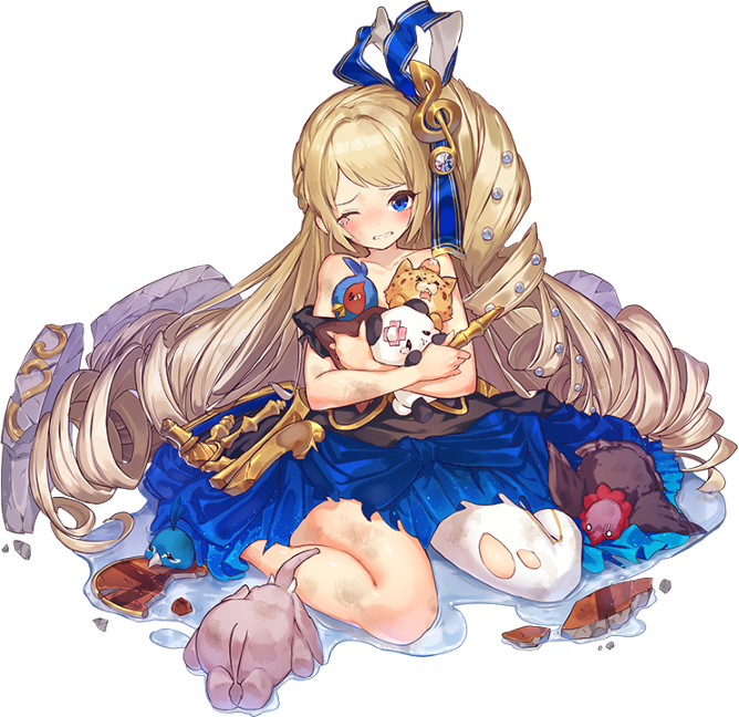 1girl, artist_request, bandaid, bangs, bare_shoulders, bird, blonde_hair, blue_eyes