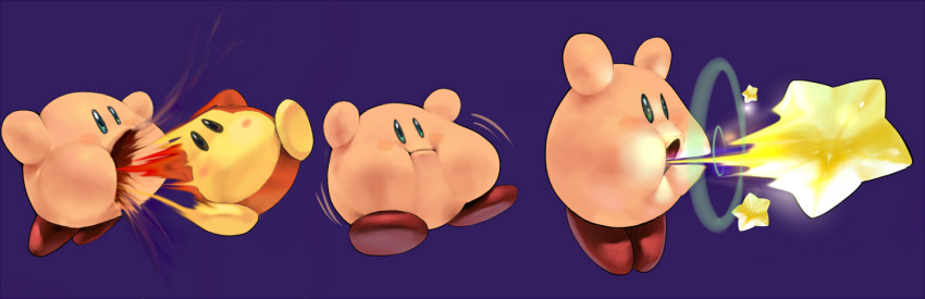 kirby_(series), koki_(pixiv), nintendo, spit, star, waddle_dee