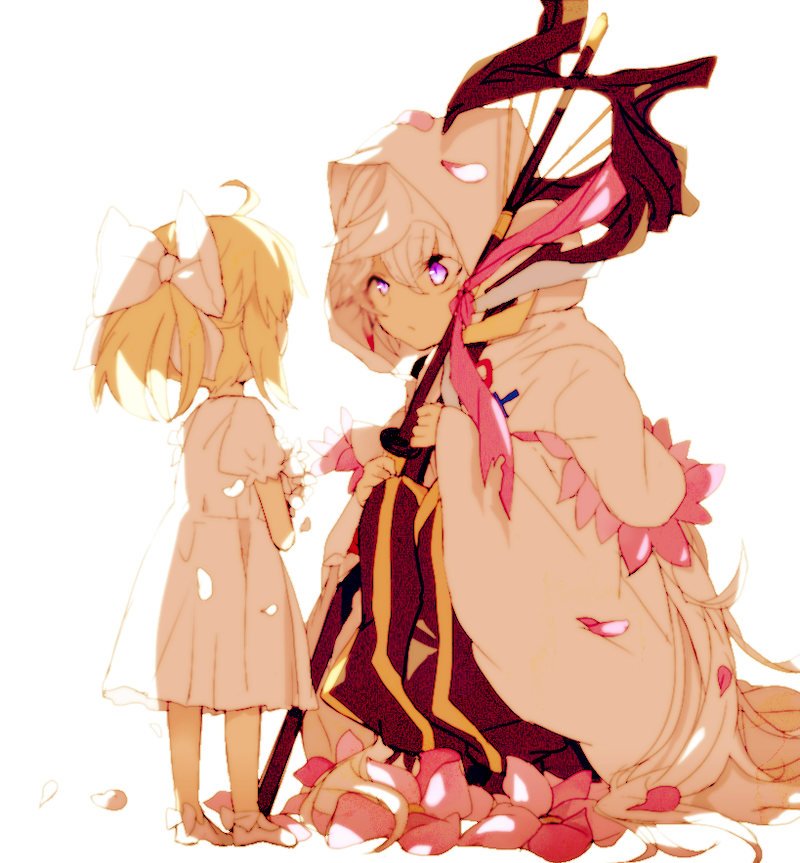 1boy, 1girl, ahoge, artoria_pendragon_(all), bangs, blonde_hair, child, cloak