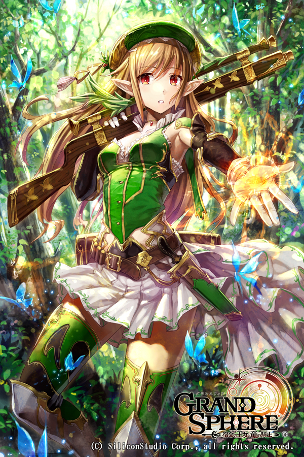 1girl, armor, armored_boots, belt, blonde_hair, boots, breasts, collarbone