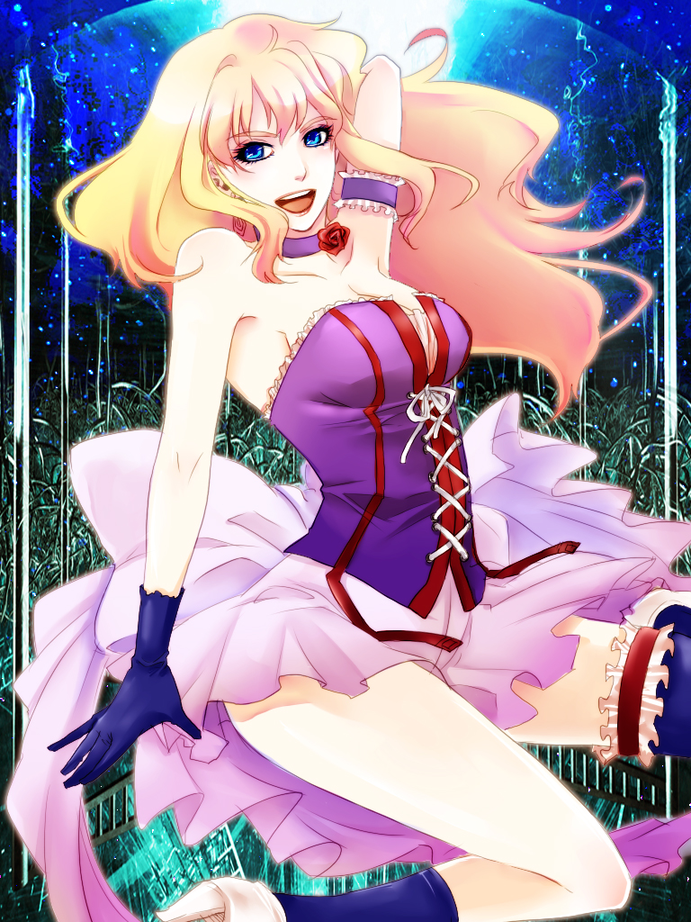 choker, corset, kyouko_(pixiv), kyouko_(roughplus), macross, macross_frontier, sheryl_nome