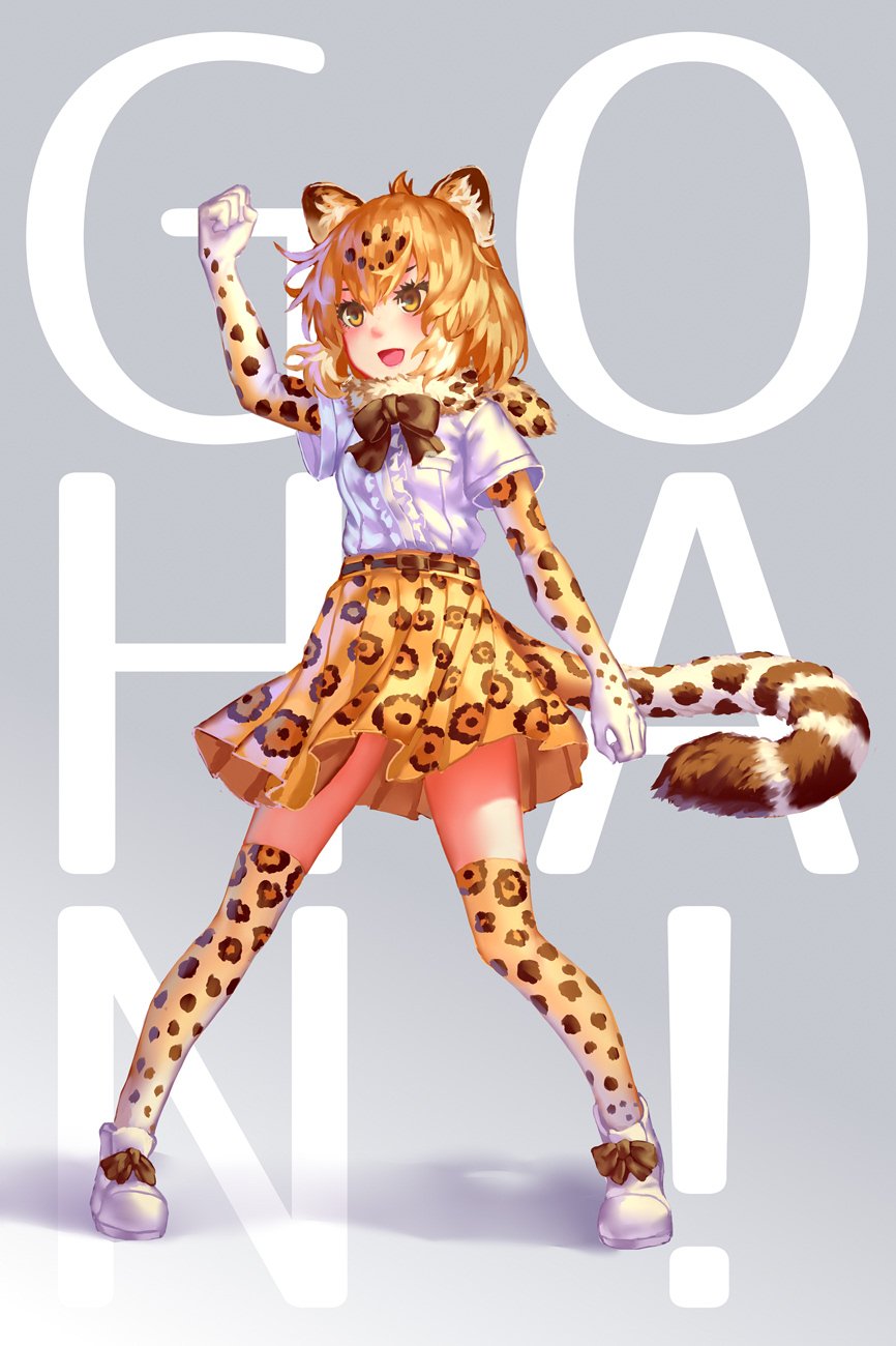 1girl, black_bow, blush, bow, brown_eyes, elbow_gloves, eyebrows, full_body