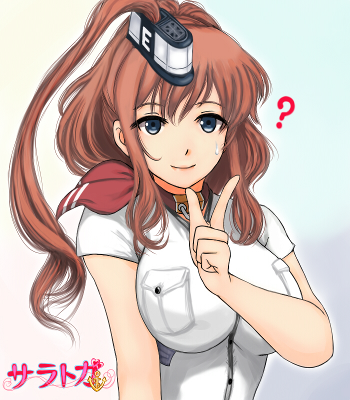 1girl, ?, blue_eyes, breast_pocket, breasts, brown_hair, character_name, dress