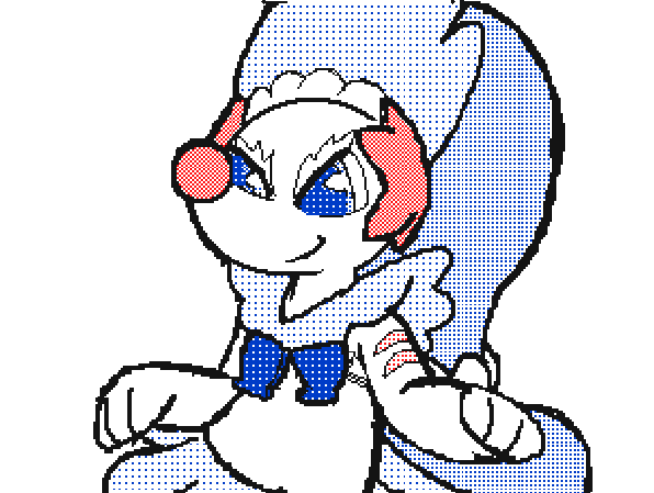 animated, animated_gif, blue_eyes, cala_maria_(cuphead), cala_maria_(cuphead)_(cosplay), cosplay, cuphead_(game), flipnote_anon, licking, looking_at_viewer, no_humans, pokemon, primarina, shellder, upper_body
