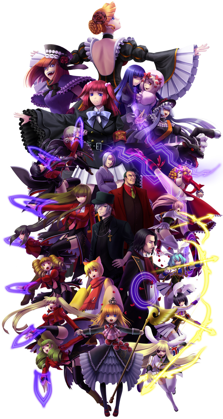 amakusa_juuza, animal_ears, asmodeus, bad_id, beatrice, beelzebub, belphegor, black_eyes