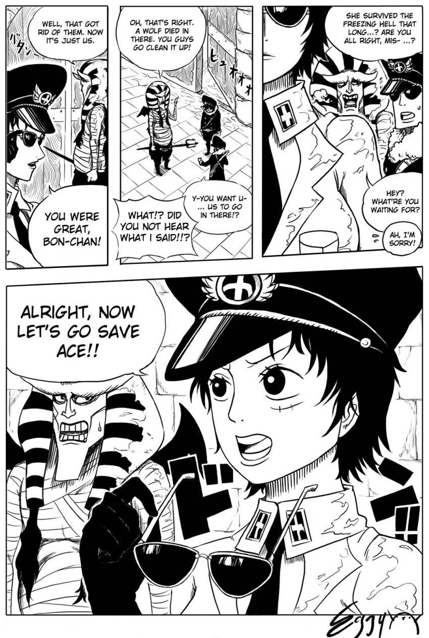 bon_clay, crossdressing, devil_fruit, fake, genderswap, impel_down, luffyko, male