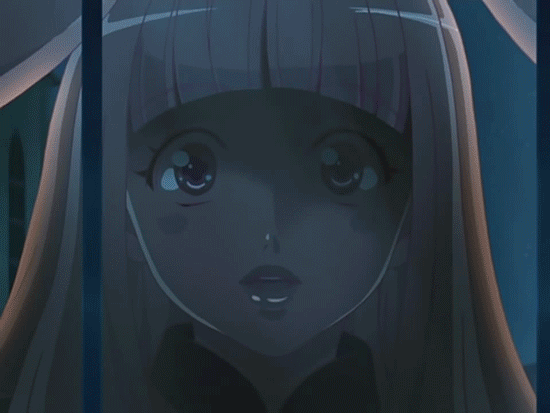 1girl, animal_ears, animated, animated_gif, bunny_ears, grin, long_hair, melona