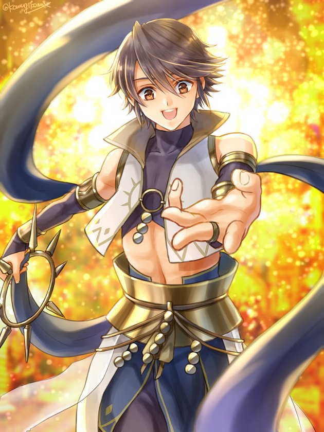 azur_(fire_emblem), blue_hair, brown_eyes, fire_emblem, fire_emblem:_kakusei, fire_emblem_heroes, fire_emblem_if, hanasaki_komugi
