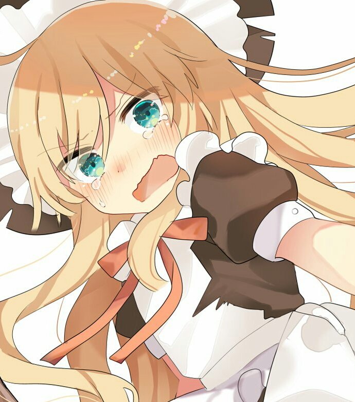 1girl, blonde_hair, blue_eyes, blush, coda_(ankoprpr3700), crying, crying_with_eyes_open, d:<