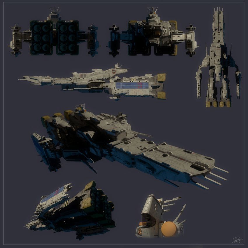 3d, antennae, armd, choujikuu_yousai_macross, commentary, east_coast_canuck, energy_cannon, highres