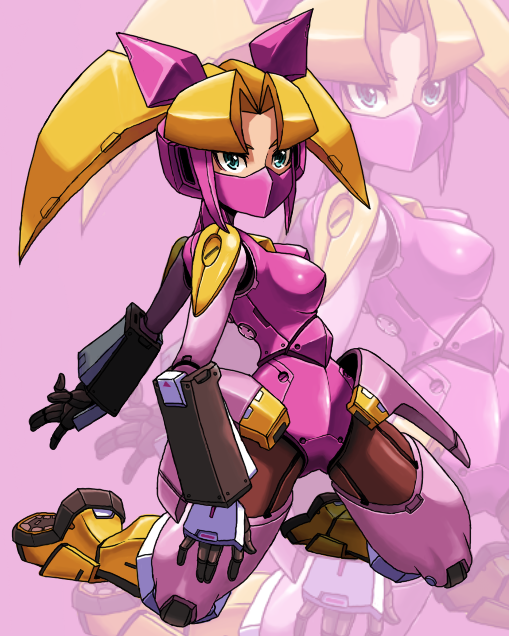 blue_eyes, custom_robo, cyborg, hun, miranda, twintails