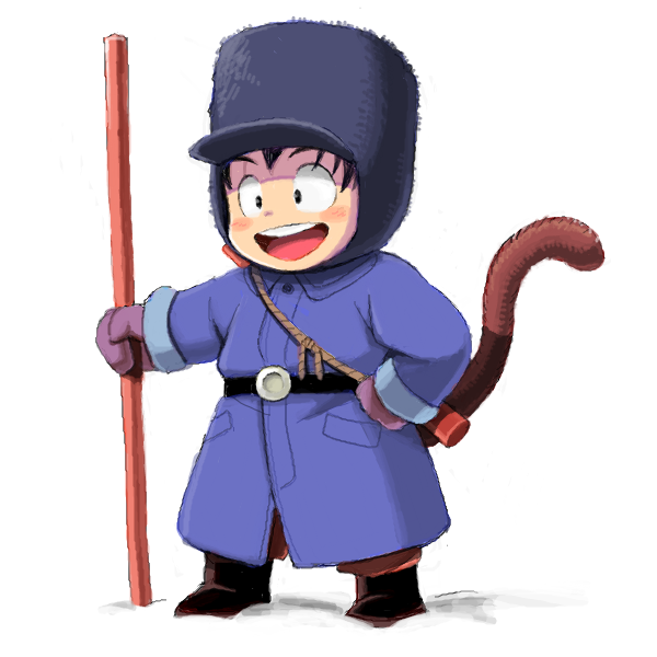 1boy, :d, belt, black_eyes, black_hair, blush_stickers, boots, child