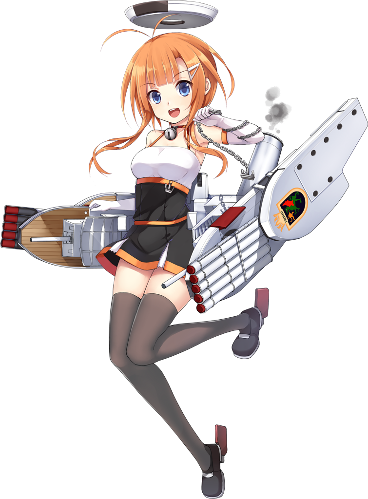 1girl, aixioo, antenna_hair, azur_lane, bell, bell_choker, black_footwear, black_skirt