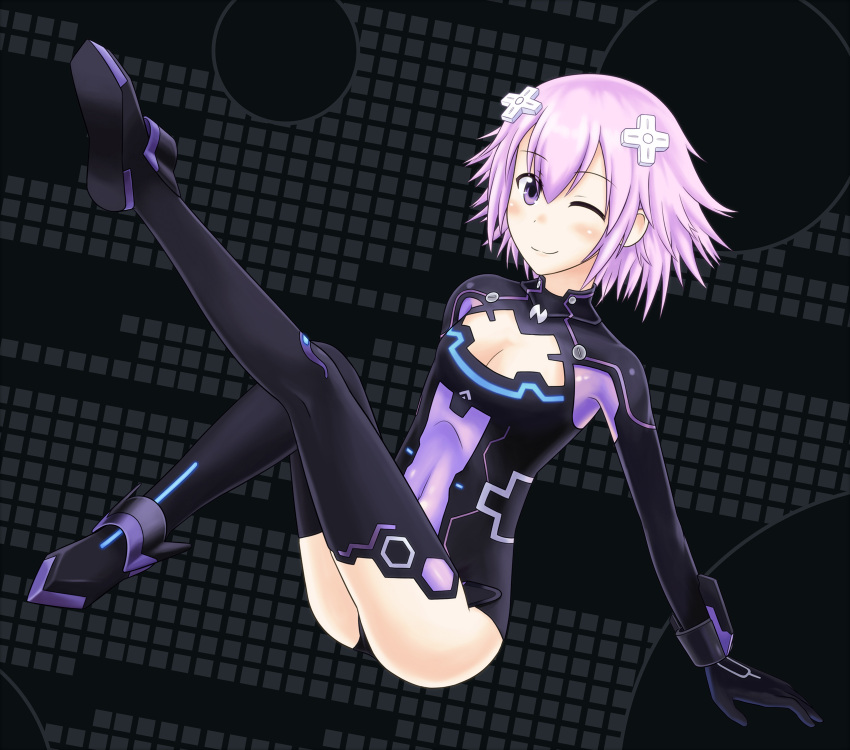 1girl, ass, black_legwear, blush, boots, breasts, cleavage_cutout, cosplay