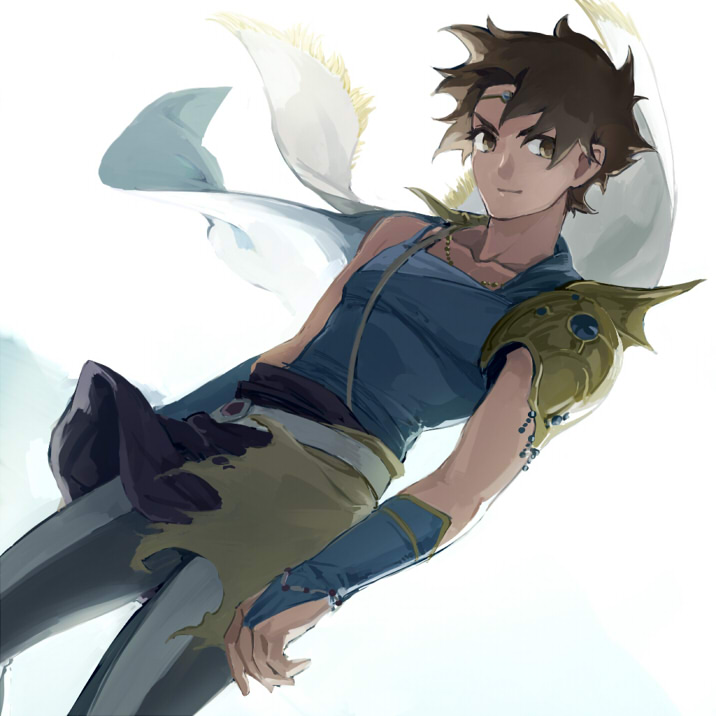 1boy, butz_klauser, final_fantasy, final_fantasy_v, math-major, short_hair, solo