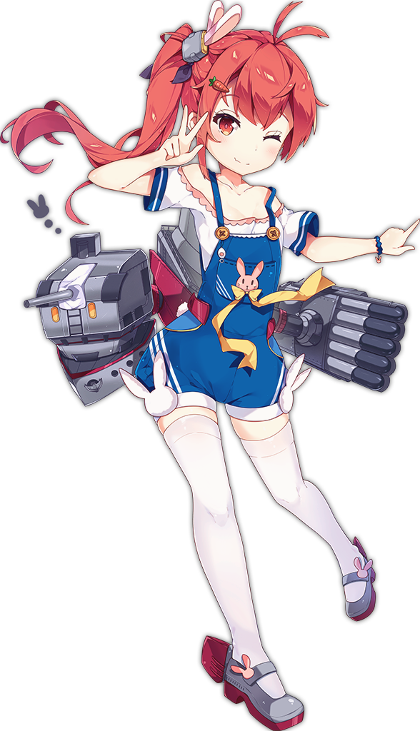 1girl, ;), animal_ears, antenna_hair, azur_lane, bailey_(azur_lane), blush, buttons