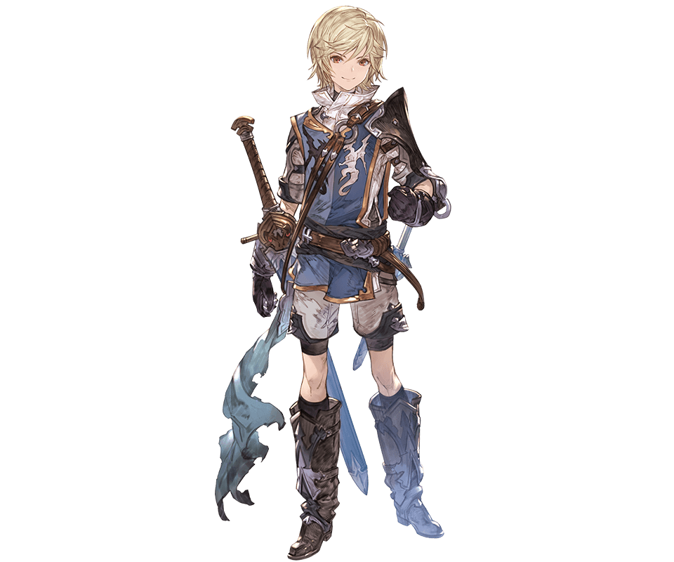 1boy, arthur_(granblue_fantasy), blonde_hair, full_body, granblue_fantasy, looking_at_viewer, male_focus, minaba_hideo