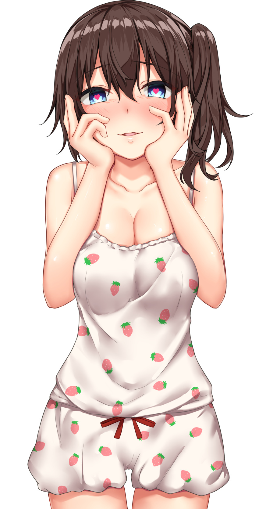1girl, absurdres, bangs, bare_arms, bare_shoulders, bloomers, blue_eyes, blush