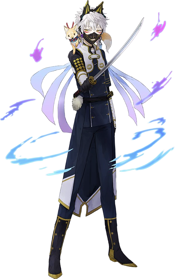 1boy, animal, animal_ears, animal_on_shoulder, armor, black_gloves, fake_animal_ears, fox