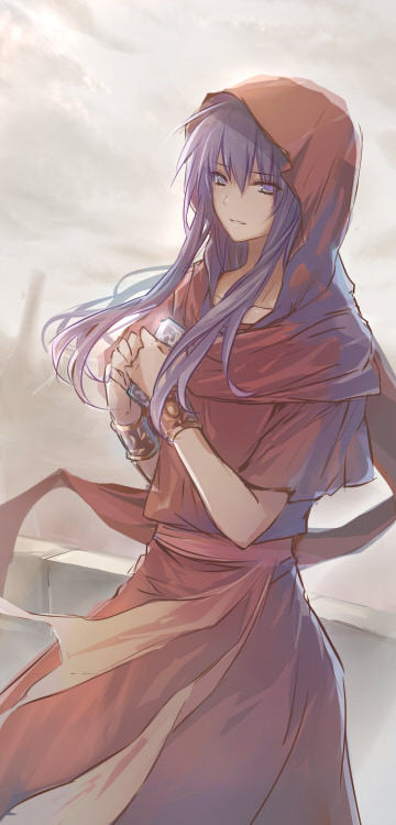1girl, ancient_ys_vanished, blue_eyes, blue_hair, bracelet, clouds, cloudy_sky, cowboy_shot, dutch_angle, hands_together, harmonica, hood, instrument, jewelry, long_hair, looking_at_viewer, reah_(ys), robe, sash, sketch, sky, solo, tower, uuta_(uturautouto), ys