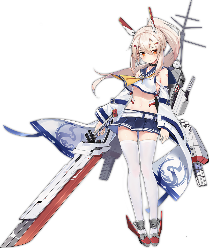 1girl, animal_ears, ayanami_(azur_lane), azur_lane, breasts, choker, detached_sleeves, fake_animal_ears
