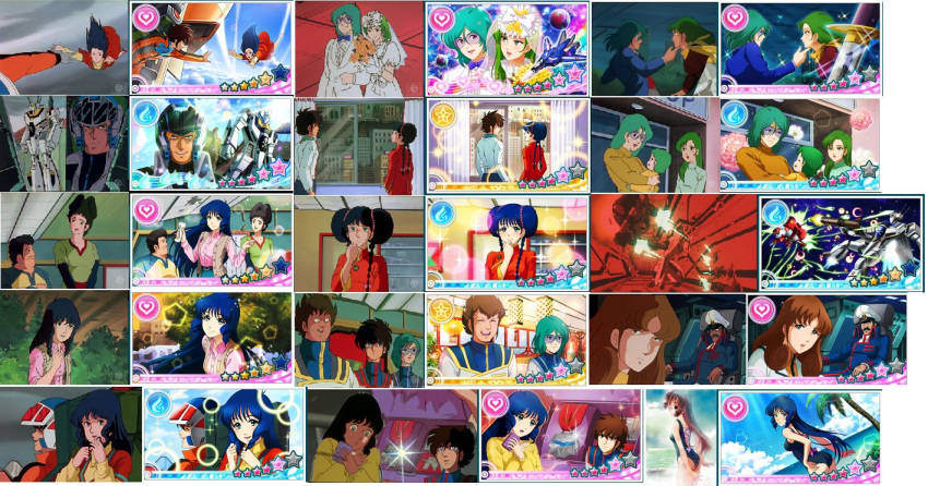 black_hair, blue_eyes, blue_hair, brown_hair, bruno_j._global, china_dress, chinese_clothes, choujikuu_yousai_macross