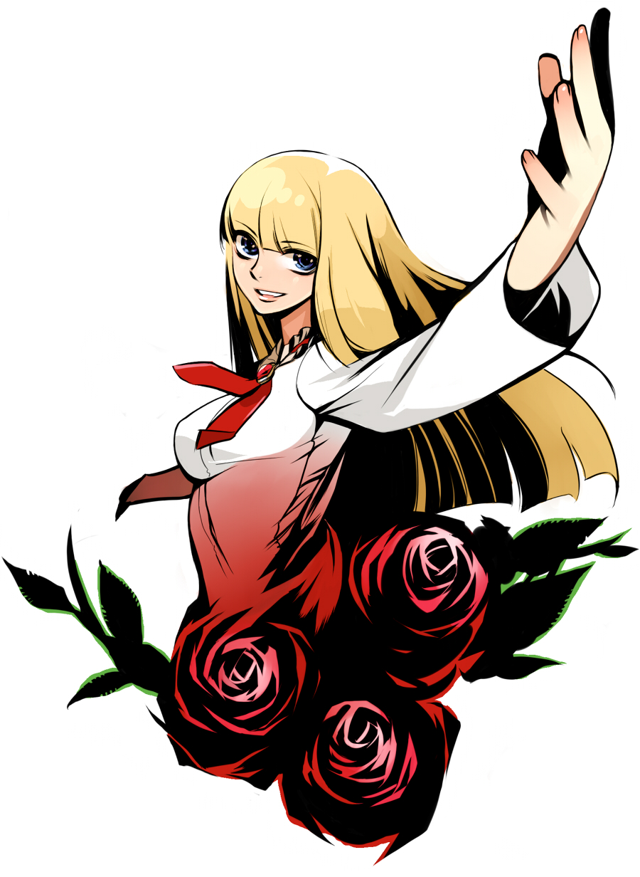emilie_de_rochefort, flower, heisa, highres, lili, namco, rose, tekken