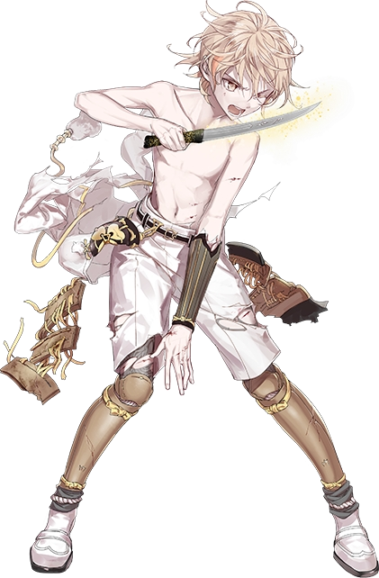 1boy, armor, black_legwear, blonde_hair, blood, injury, izumi_(nagashi), japanese_armor