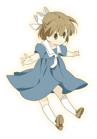 brown_hair, child, clannad, hayato_(meromoni), lowres, okazaki_ushio, school_uniform, short_hair
