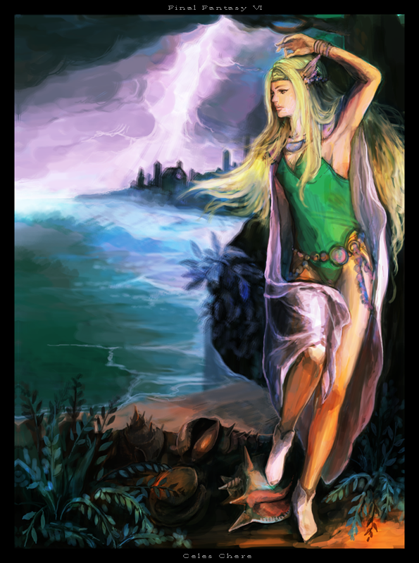 cape, celes_chere, final_fantasy, final_fantasy_vi, long_hair, yin_(pixiv122146), yin_(yggdrasil_3)
