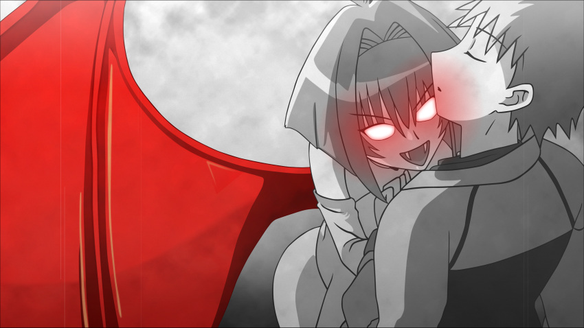 karin, maaka_karin, usui_kenta, vampire, wings