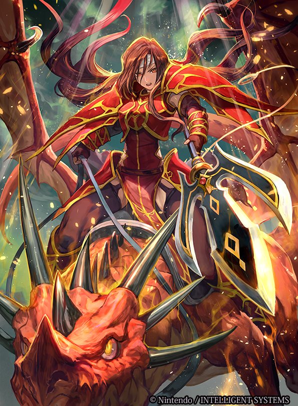 1girl, altenna_(fire_emblem), armor, belt, boots, brown_eyes, cape, clouds