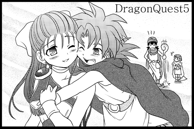 bow, demerin, dragon_quest, dragon_quest_v, flora, flora's_daughter, flora's_son, flora's_daughter