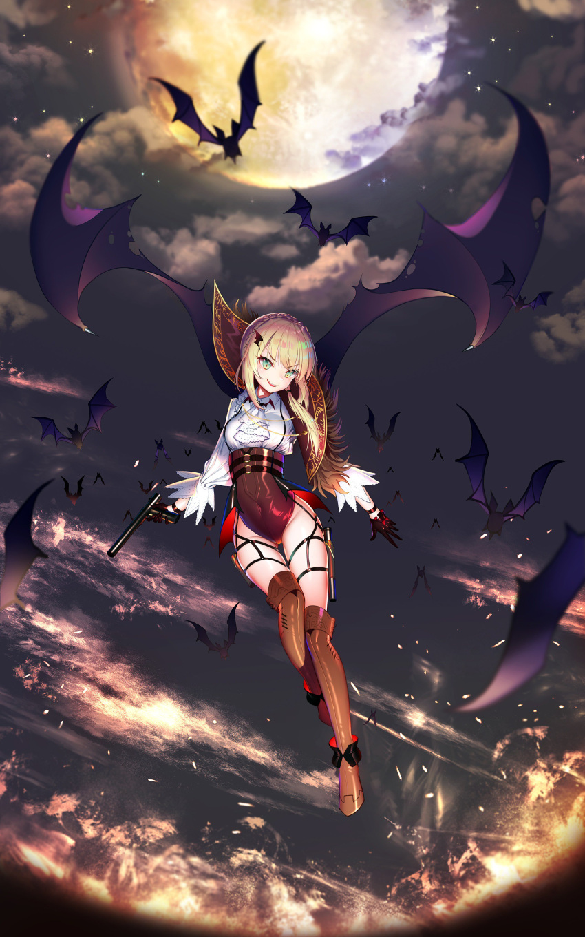 1girl, absurdres, alternate_costume, alternate_hairstyle, argyle, ascot, bangs, bare_tree