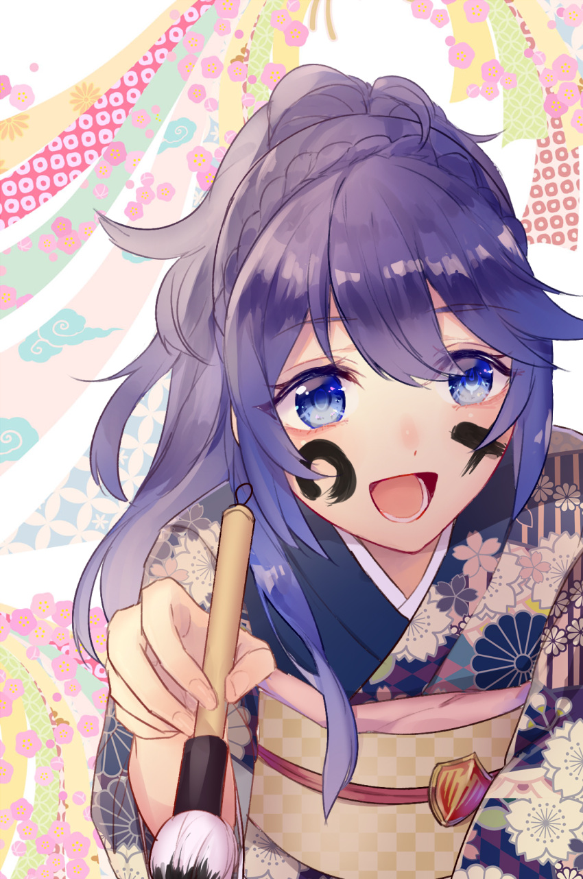 1girl, blue_eyes, blue_hair, cute, fire_emblem, fire_emblem:_kakusei, fire_emblem_heroes, highres