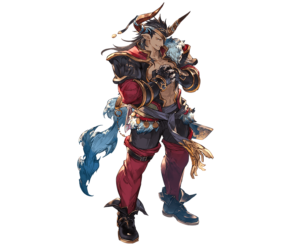 1boy, abs, black_hair, boots, dark_skin, doraf, earrings, eyepatch