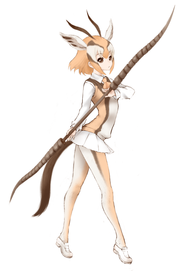1girl, animal_ears, antenna_hair, ascot, bangs, brown_eyes, collared_shirt, eyelashes