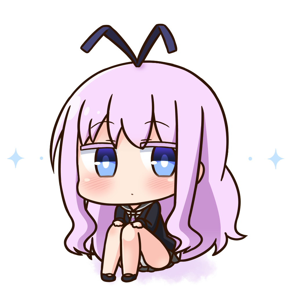 1girl, bangs, black_cardigan, black_footwear, black_skirt, blue_eyes, blue_ribbon, blush