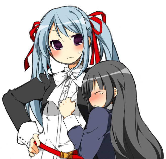 baby_princess, blush, koshou_shichimi, multiple_girls, tsurara, tsurara_(baby_princess), urara, urara_(baby_princess)