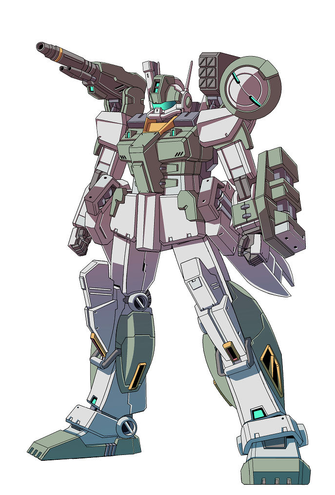 beam_cannon, cannon, energy_gun, gm_iii, gundam, gundam_zz, joy_(cyber_x_heaven), mecha