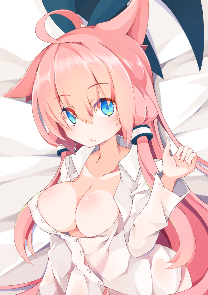 breasts, original, pink_hair, tagme, yukikasa
