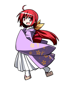 1girl, gensou_ningyou_enbu, hemogurobin_a1c, kotohime, solo, touhou, touhou_(pc-98)