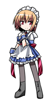 1girl, gensou_ningyou_enbu, hemogurobin_a1c, mugetsu, solo, touhou, touhou_(pc-98)