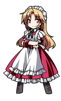 1girl, gensou_ningyou_enbu, hemogurobin_a1c, solo, touhou, touhou_(pc-98), yumeko